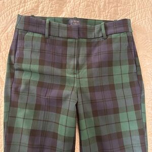 J.Crew Ruby Plaid Pants